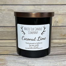 Load image into Gallery viewer, Coconut Lime Soy Wax Candle

