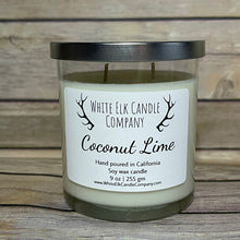 Load image into Gallery viewer, Coconut Lime Soy Wax Candle
