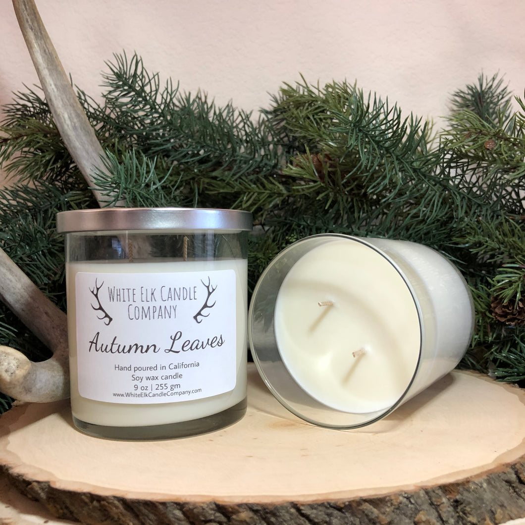 Autumn Leaves Soy Wax Candle